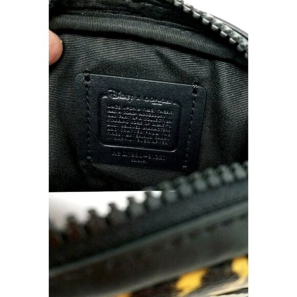 Coach X Disney X Dumbo Hybrid Coated Canvas Coin Pouch Case Converts to Belt Bag - Picture 6 of 6